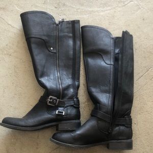 black boots, like new size 8 1/2